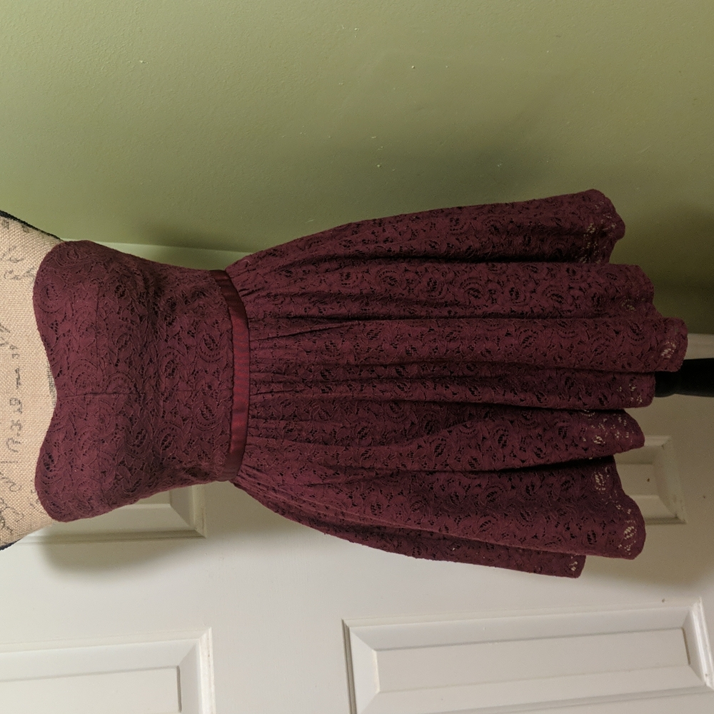 Jack Wills Crimson party dress - Picture 2 of 10